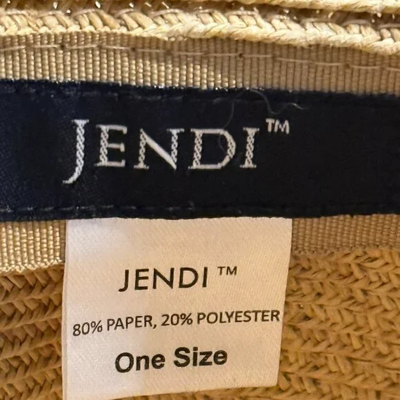 Jendi Women's Wide Brim Sun Hat with ribbon - Picture 4 of 11